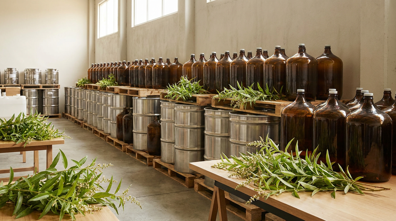 Lemon Verbena Essential Oil for Fine Perfumery & Cologne